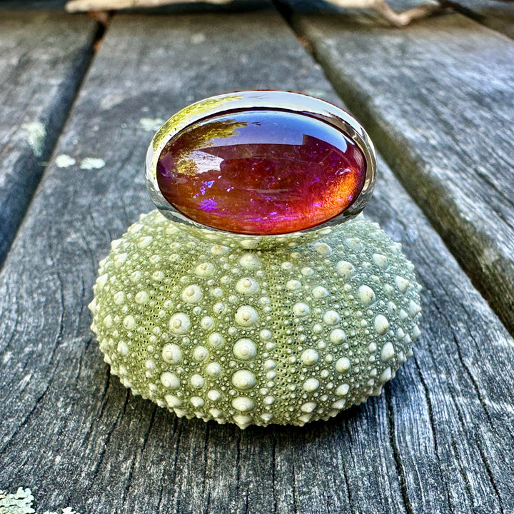 Vintage dragons breath ring