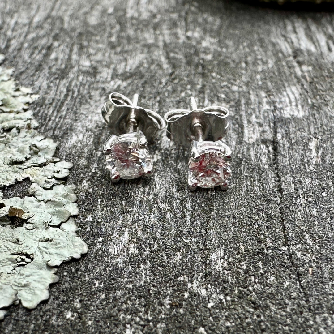 9ct Gold .50ct Diamond Studs