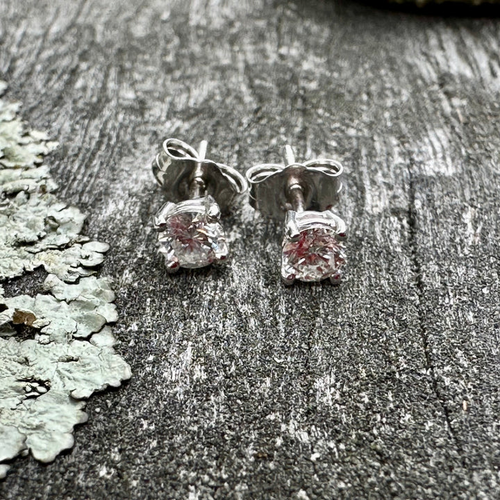 9ct Gold .50ct Diamond Studs