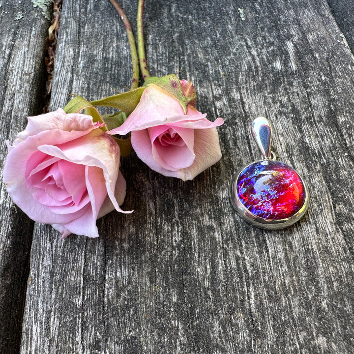 Large Vintage Dragons Breath pendant