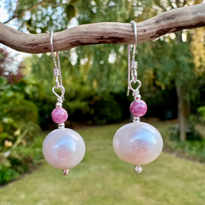 Freshwater pearl earrings