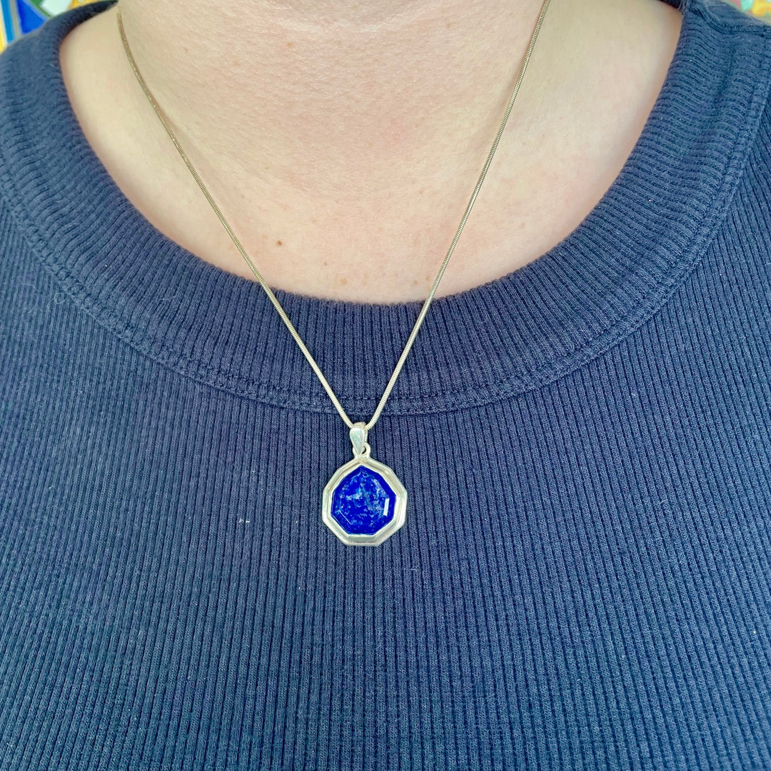 Afghani lapis lazuli pendant