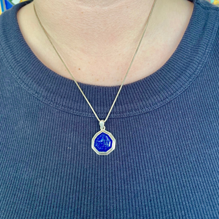 Afghani lapis lazuli pendant