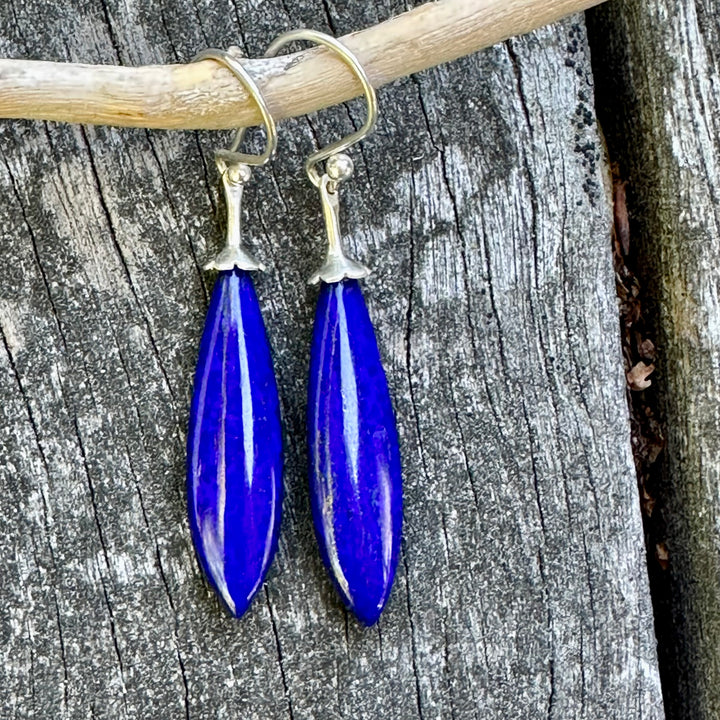 Lapis Lazuli drop earrings