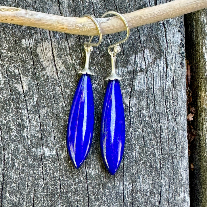 Lapis Lazuli drop earrings