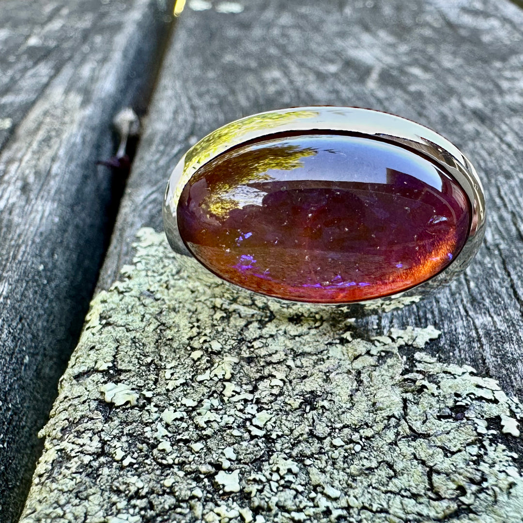 Vintage dragons breath ring