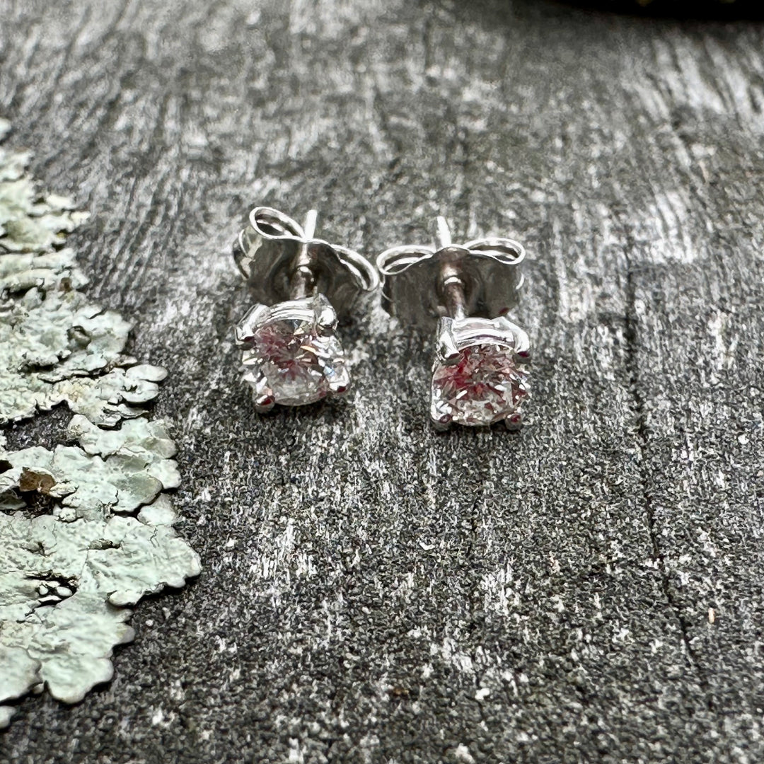 9ct Gold .50ct Diamond Studs