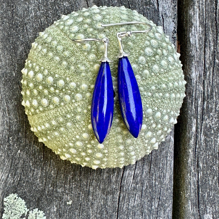 Lapis Lazuli drop earrings