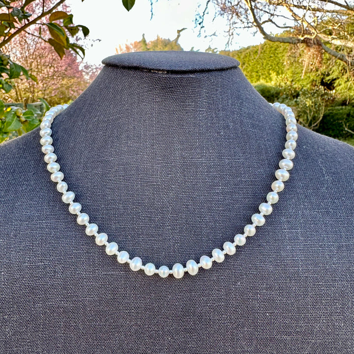 Freshwater pearl necklace