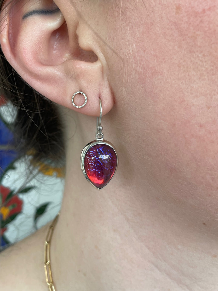 Vintage dragons breath earrings