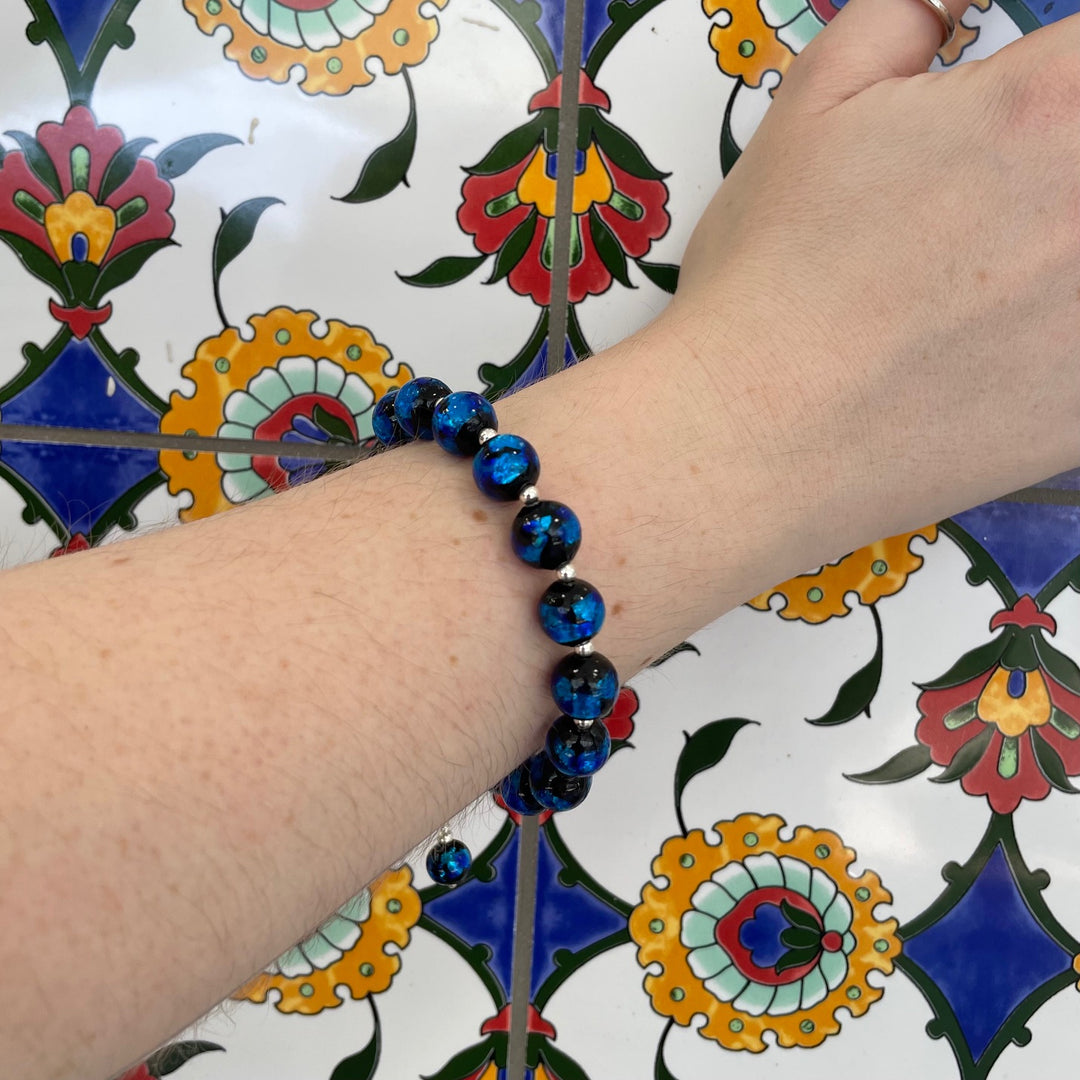Japanese lampwork bracelet