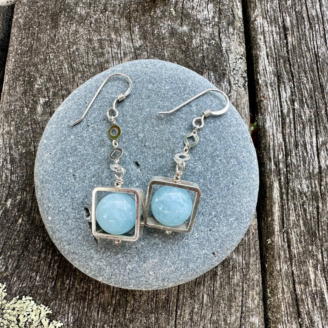 aquamarine earrings