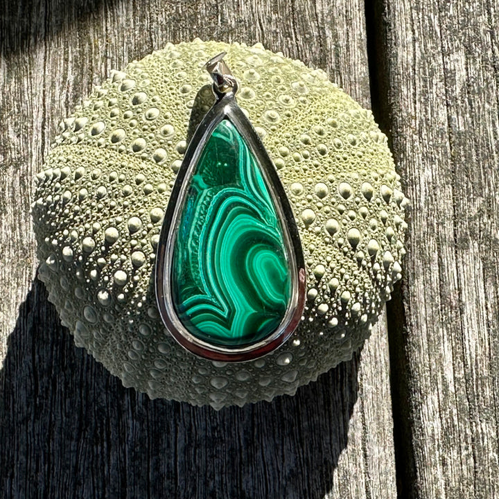 Malachite pendant