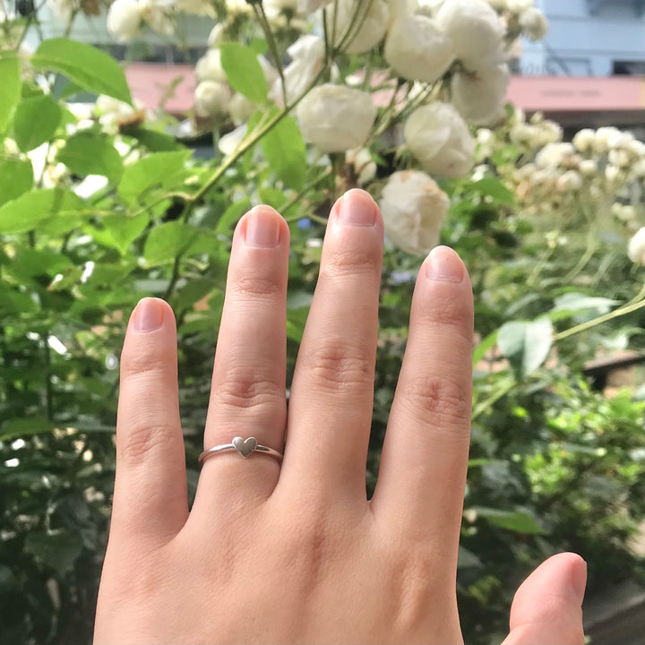 Sterling Silver Heart Ring