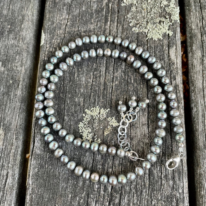 Freshwater Peacock Pearl Necklace