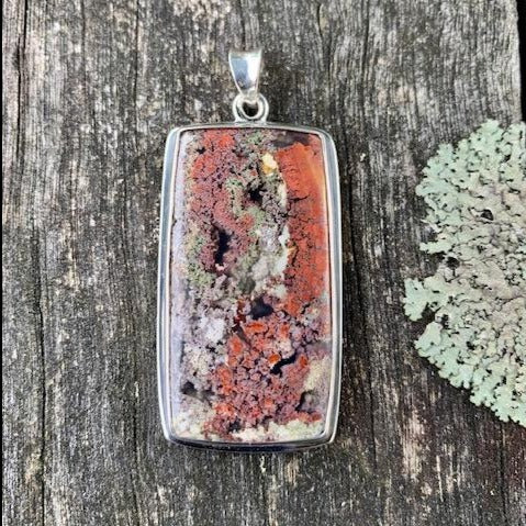 Garden Agate Pendant