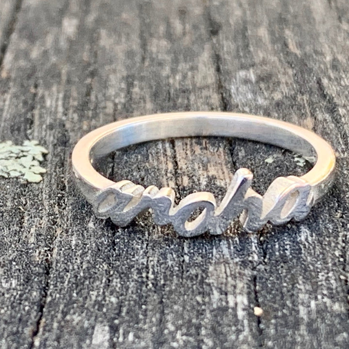Sterling Silver Aroha Ring