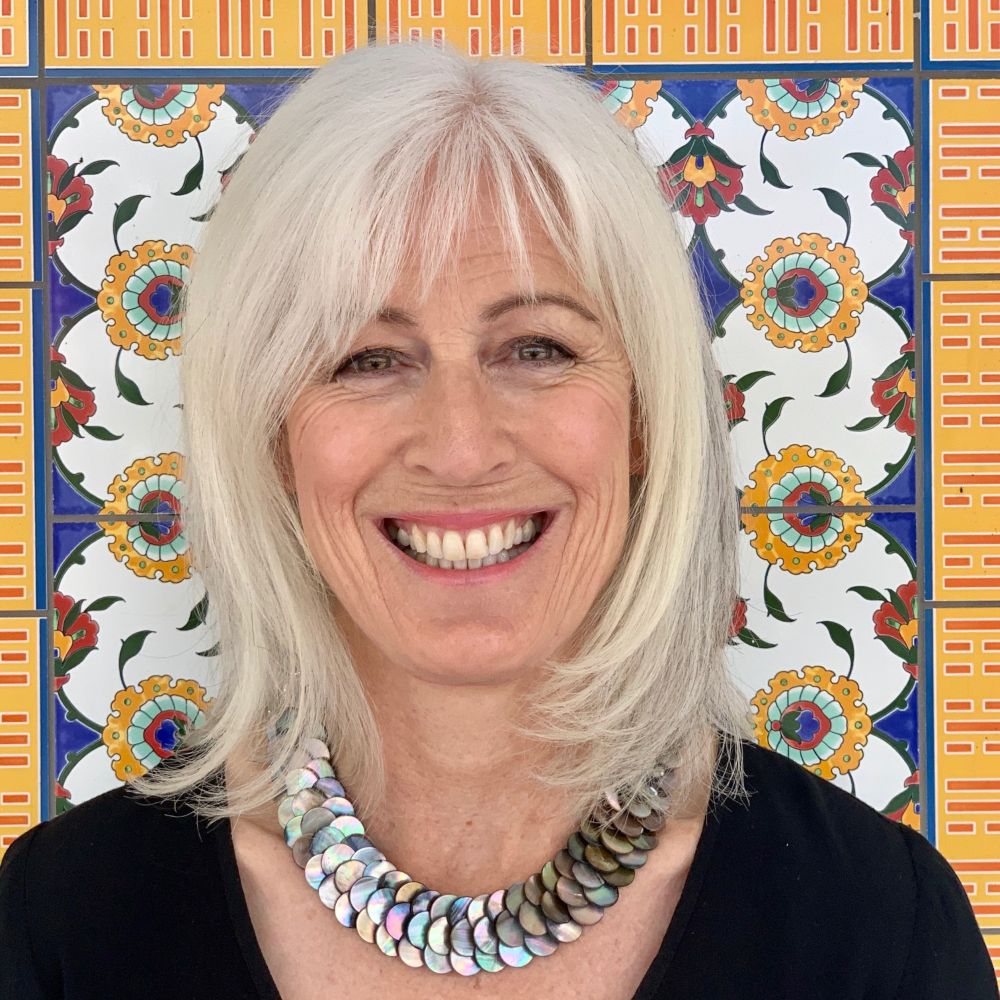 Large Black Mother of Pearl Necklace