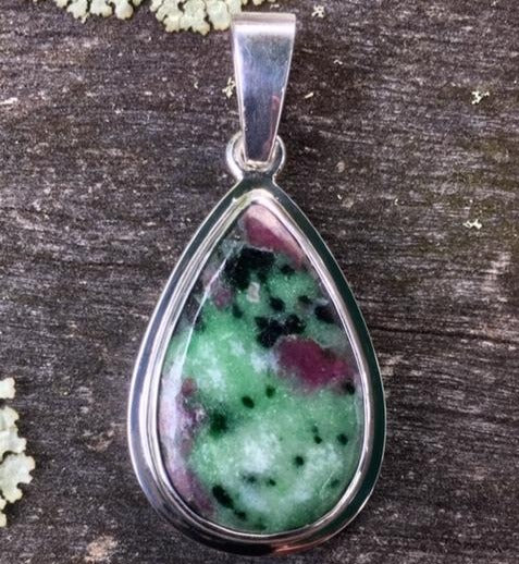 Ruby Chrosite Pendant