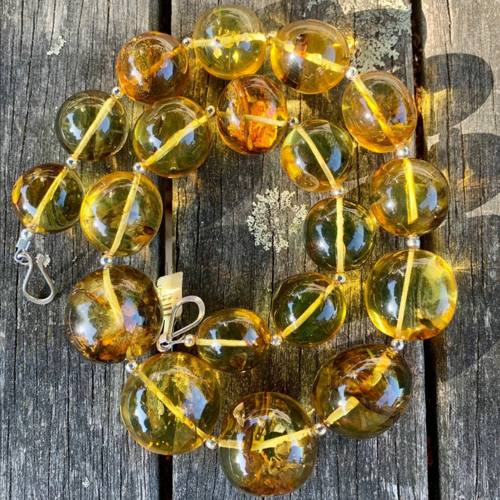 Graduated Lithuanian Amber Necklace