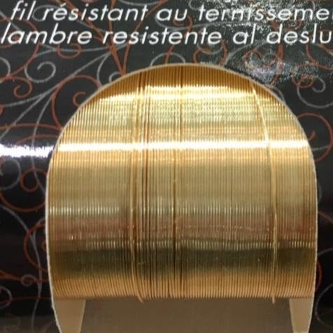 Non Tarnish Wire, Gold 20g