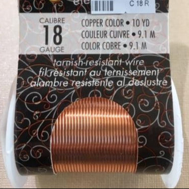 Non Tarnish Wire, Copper 18g
