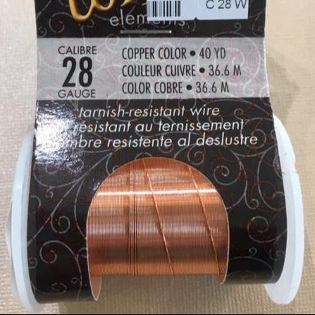 Non Tarnish Wire, Copper 28g