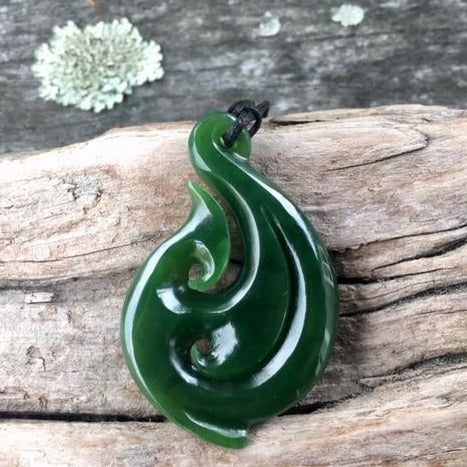 Kahurangi Matau, New Zealand Greenstone – Rowena Watson Jewellers