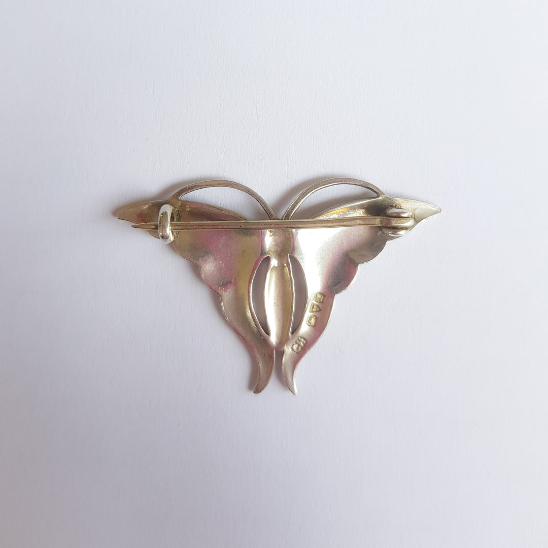 Art Nouveau, Charles Horner Butterfly Brooch