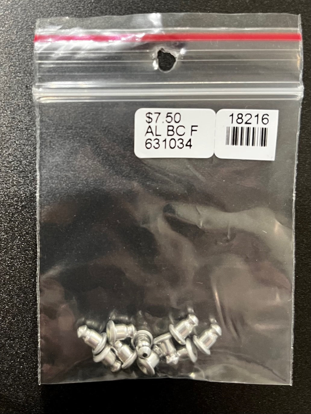 Bullet clutch earring backs 10pk