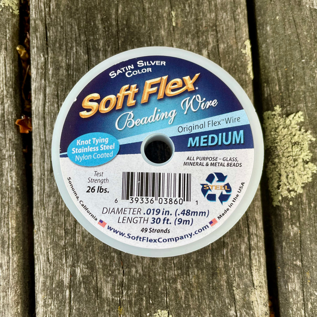 Soft Flex Beading Wire, Medium, 30 ft.