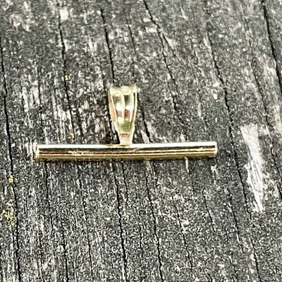 Brooch Converter, Yellow Gold Fill, Medium