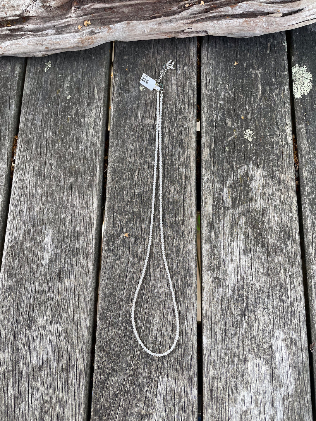 Long Tiny freshwater pearl necklace