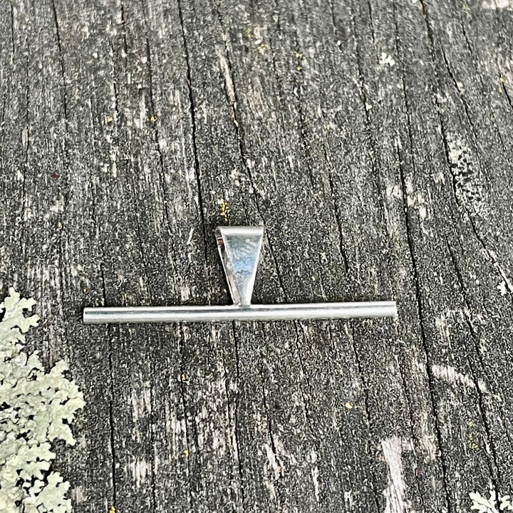 Brooch Converter, Sterling Silver, Large