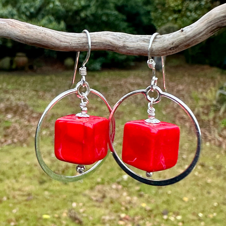 Venetian glass earrings