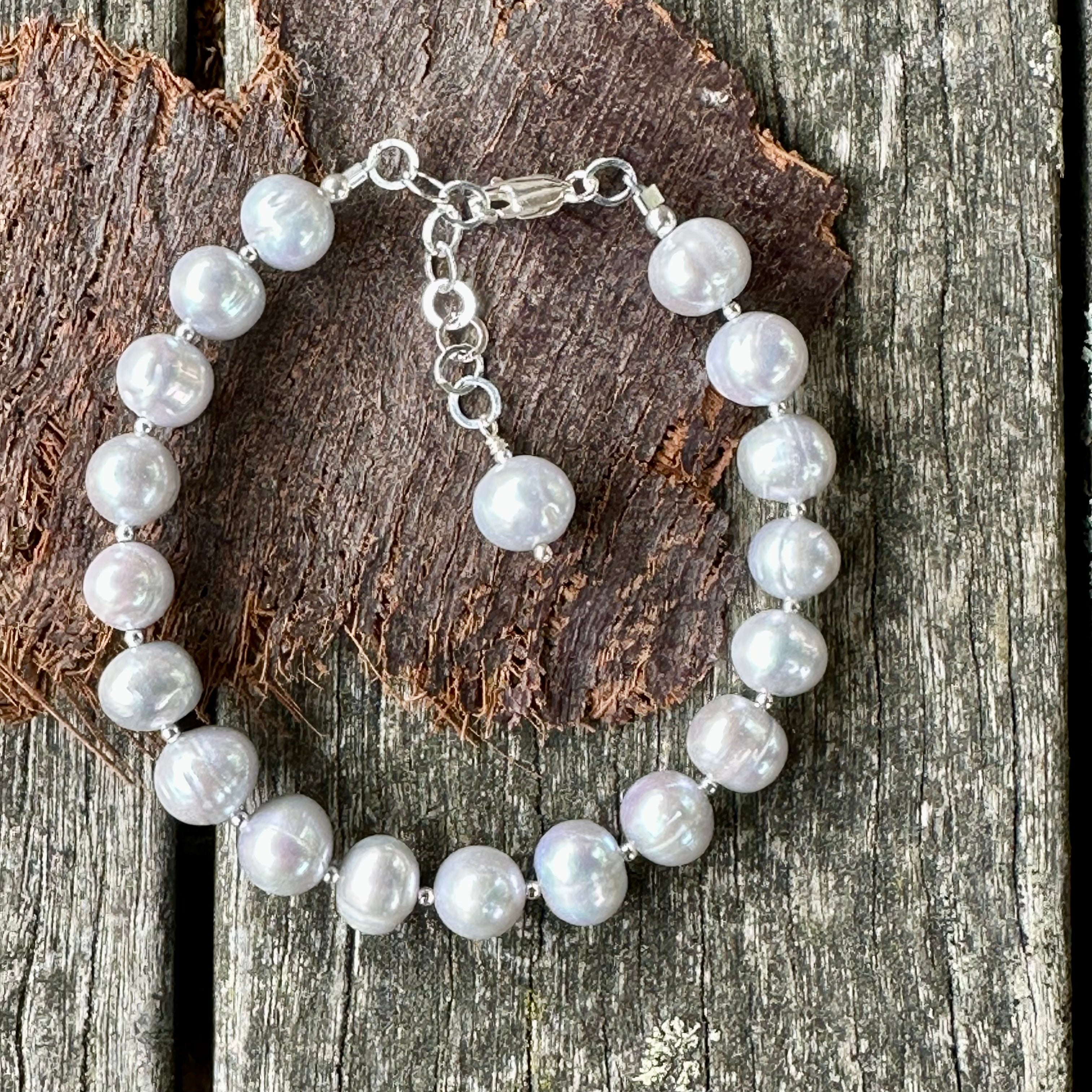 Freshwater pearl bracelet on sale price