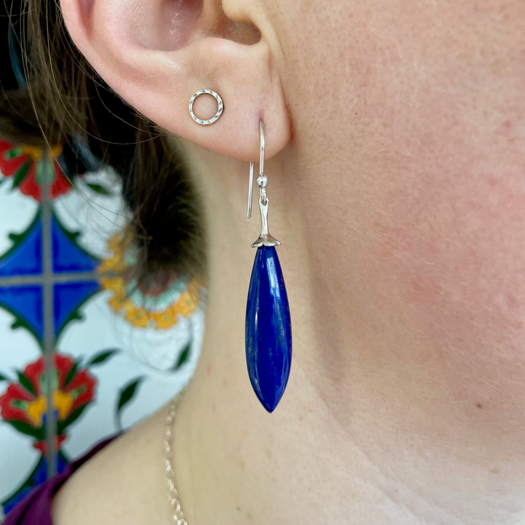 Lapis Lazuli drop earrings