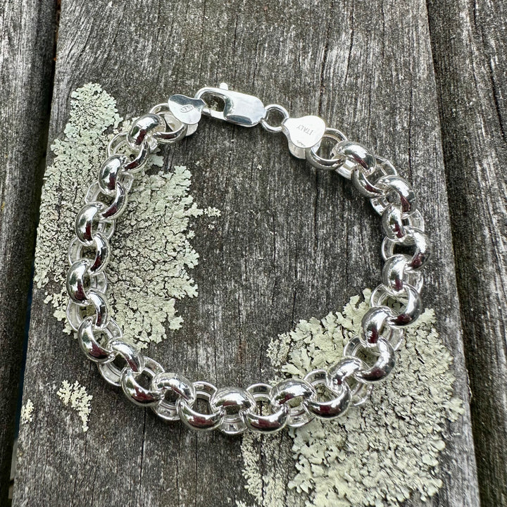 Hollow Rolo chain bracelet