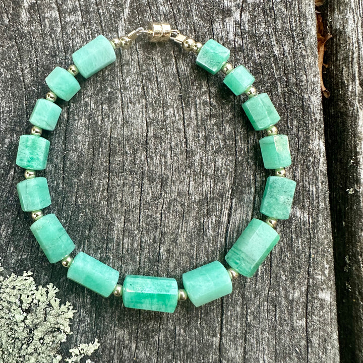 Brazilian emerald bracelet