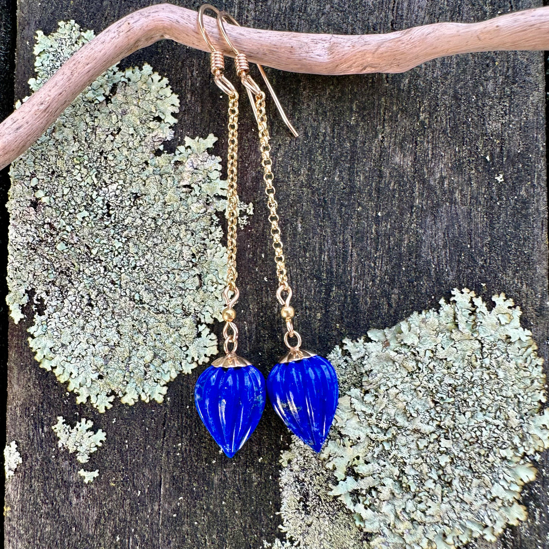 Lapis lazuli earrings