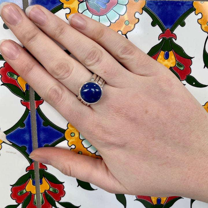 Lapis Lazuli Unity ring