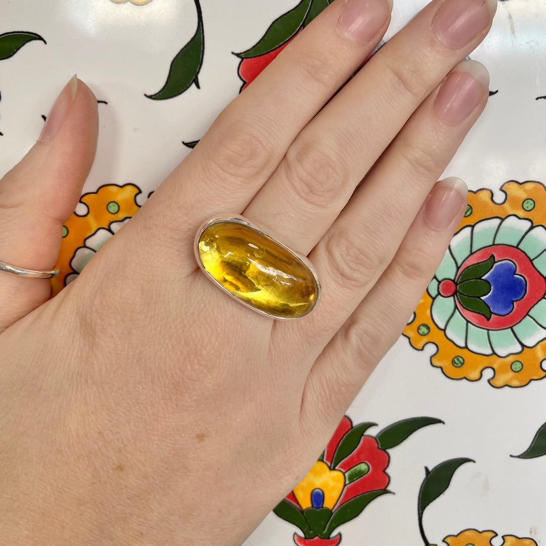 Baltic Amber ring