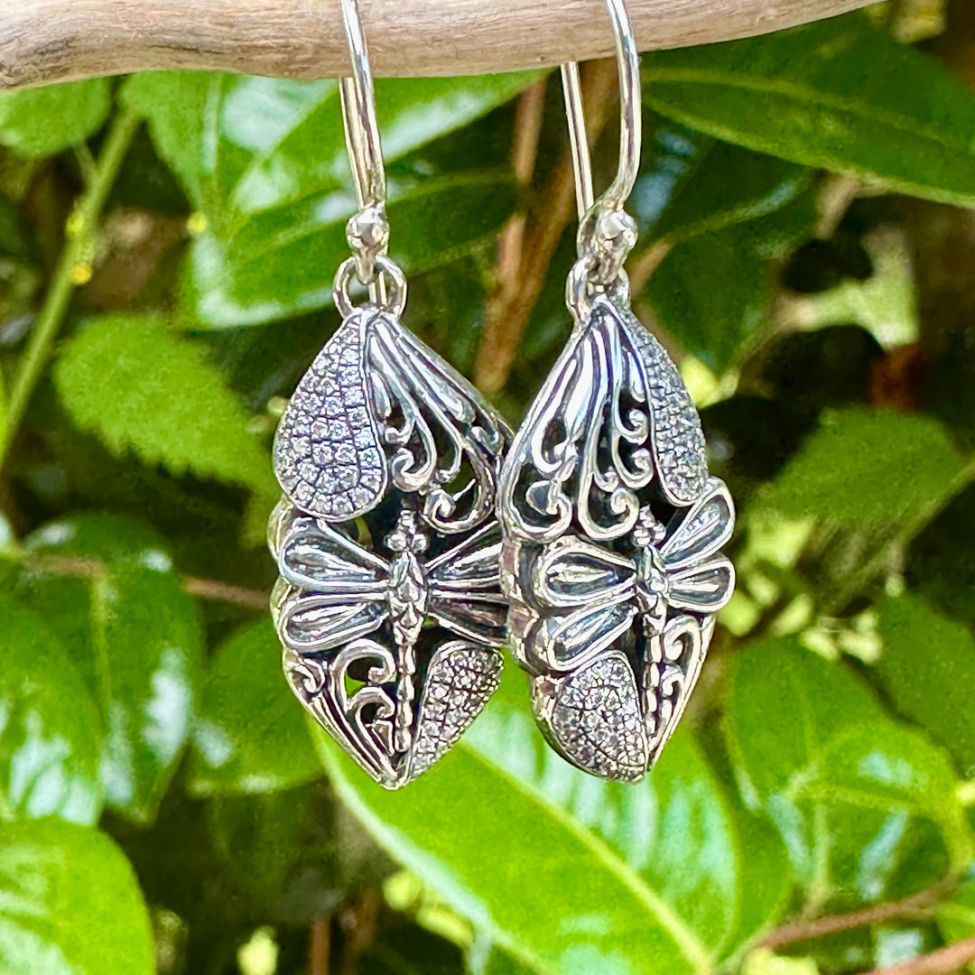 Dragonfly earrings