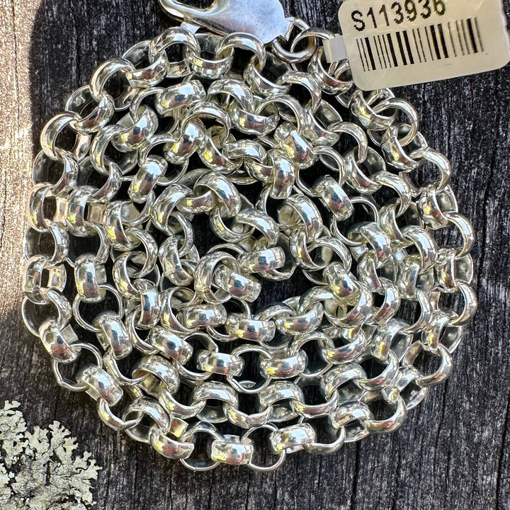 16” heavy rolo chain necklace – Rowena Watson Jewellers