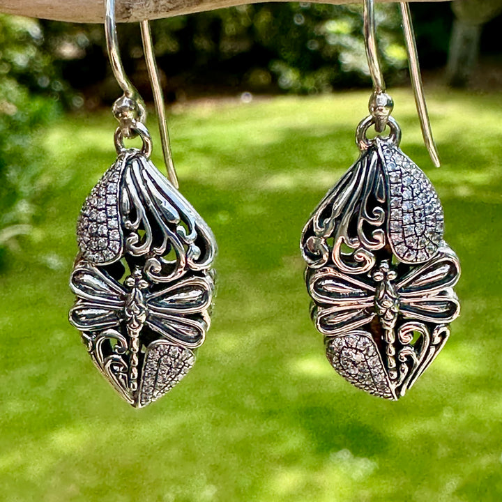 Dragonfly earrings