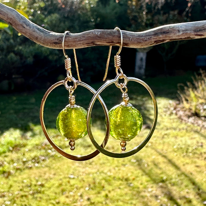 Venetian glass earrings