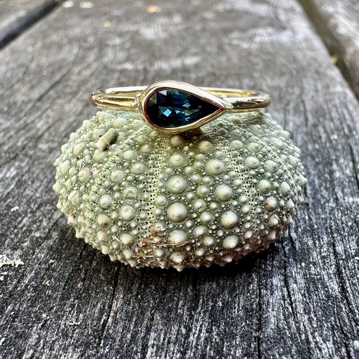 Australian sapphire ring