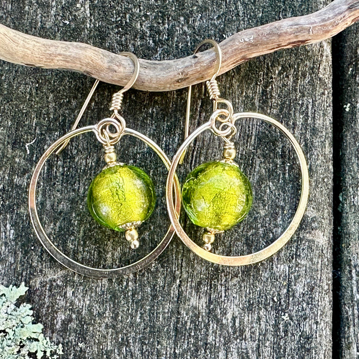 Venetian glass earrings