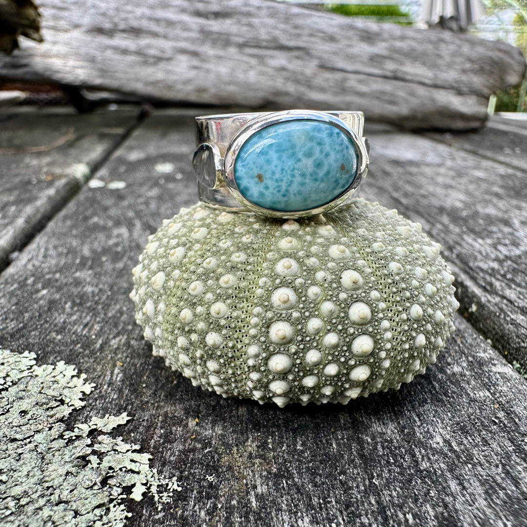 Larimar amore ring