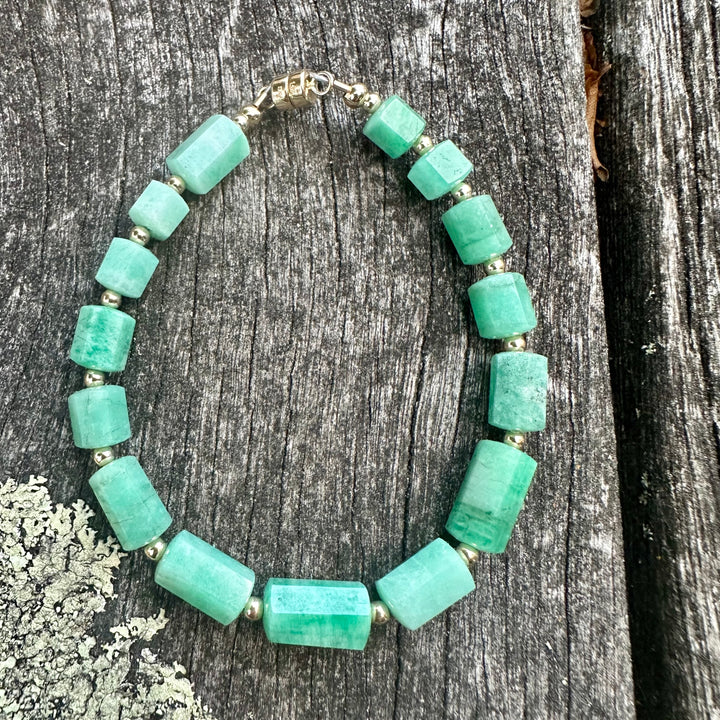 Brazilian emerald bracelet